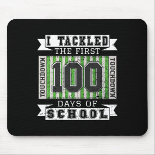 I Tackled The First 100 Days Of School - Vintage F Mouse Pad