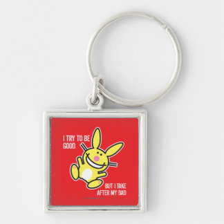 I Take After My Dad Key Ring