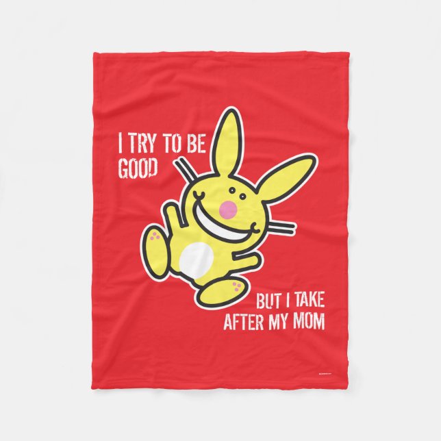 I Take After My Mum Fleece Blanket (Front)