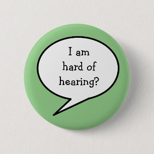 I take things literally,  awareness 6 cm round badge