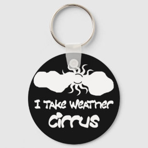 I Take Weather Cirrus Key Ring