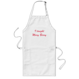 I taught Mary Berry Long Apron