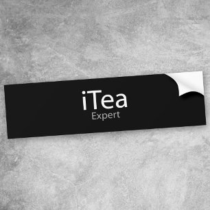 i Tea Expert (IT Expert) Bumper Sticker