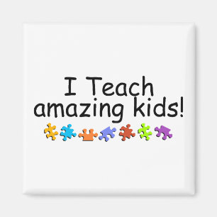 I Teach Amazing Kids (Puzzle) Magnet