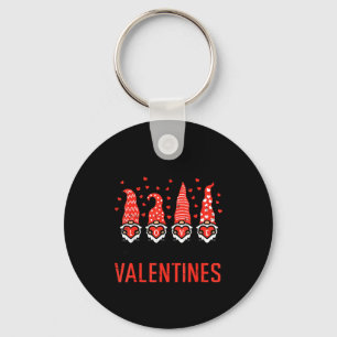 I Teach Cutest Little Valentines Gnomes Love Teach Key Ring