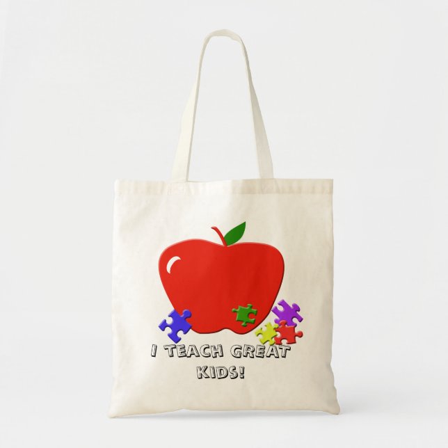 I teach GREAT Kids!  Tote Bag (Front)