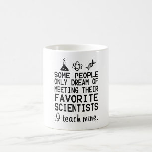 I Teach Mine Science Teacher Coffee Mug