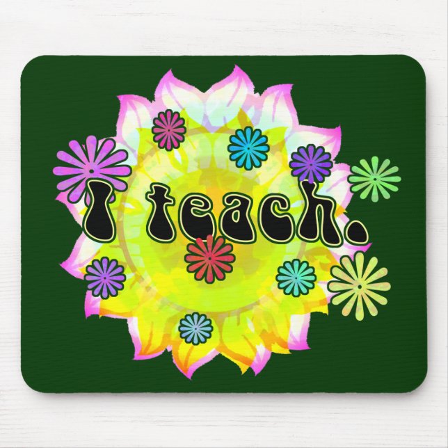 I Teach Mousepad (Front)