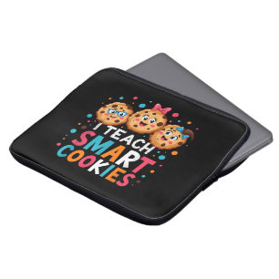 I Teach Smart Cookies Back to School Teacher Laptop Sleeve