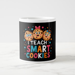 I Teach Smart Cookies Back to School Teacher Large Coffee Mug