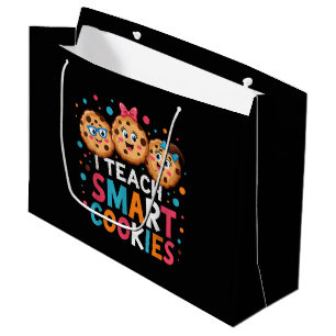 I Teach Smart Cookies Back to School Teacher Large Gift Bag