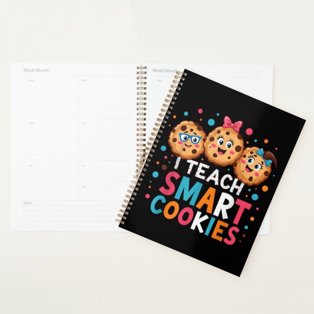 I Teach Smart Cookies Back to School Teacher  Planner (Display)