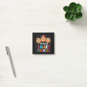 I Teach Smart Cookies Back to School Teacher Post-it Notes