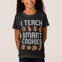I Teach Smart Cookies Christmas Teacher Cute X-Mas