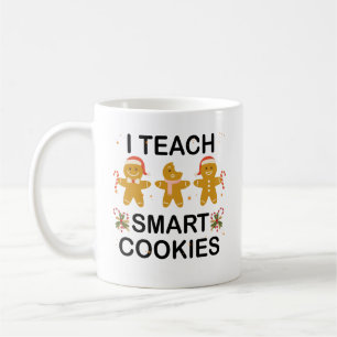 I Teach Smart Cookies Funny Cute Back To School Coffee Mug