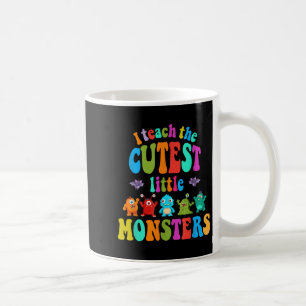 I Teach The Cute Little Monsters Halloween Costume Coffee Mug