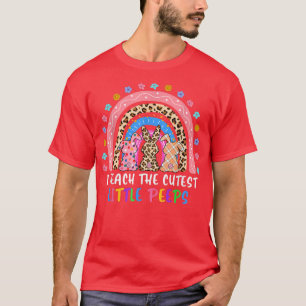 I Teach The Cutest Little Bunnies Teacher Easter R T-Shirt