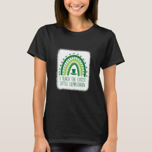I Teach The Cutest Little Leprechaun Teacher St Pa T-Shirt