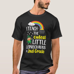 i teach the cutest little leprechauns 2nd grade pa T-Shirt