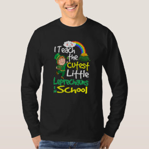 I Teach The Cutest Little Leprechauns In School Gi T-Shirt