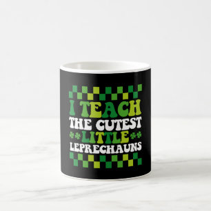 I Teach The Cutest Little Leprechauns Teacher Coffee Mug