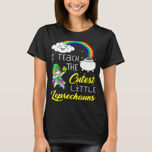 I Teach The Cutest Little Leprechauns Unicorn St P T-Shirt