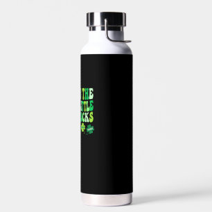 I Teach The Cutest Little Shamrocks Teacher St Pat Water Bottle