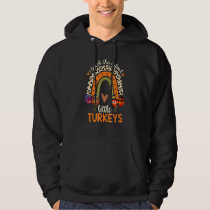 I Teach The Cutest Little Turkeys Thanksgiving Tea Hoodie