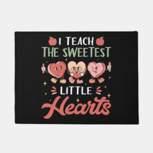 I Teach The Sweetest Little Heart Doormat