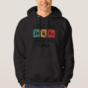 I Tell Dad Jokes Periodically Fathers Day Men Kids Hoodie