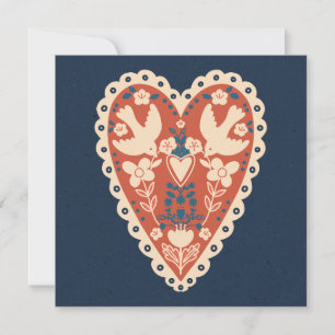 I tell the world my love for you holiday card