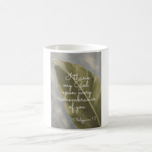 I THANK MY GOD Philippians 1:3 Teacher Gift Coffee Mug