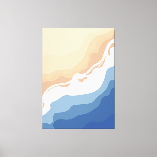 I think I could see the beach  Canvas Print (Front)