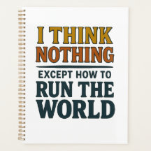 I think Nothing - Rule the world