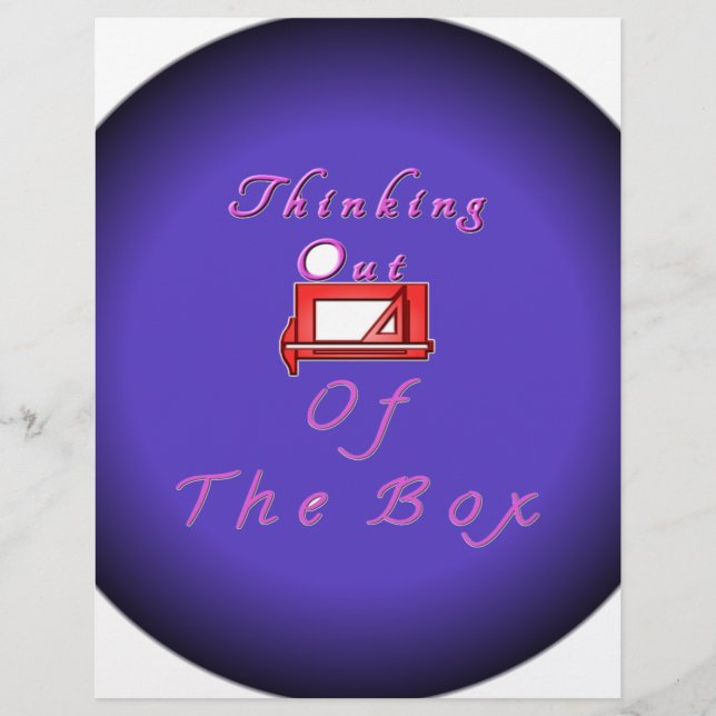 I Think Out of the Box: Creative Design (Front)