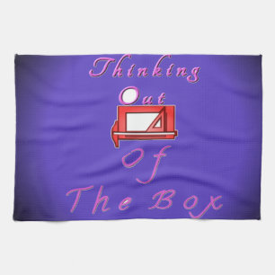 I think outside the box. tea towel