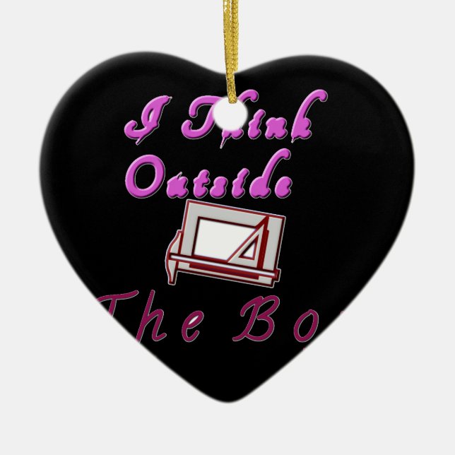 I think outside ZA box. Ceramic Tree Decoration (Front)