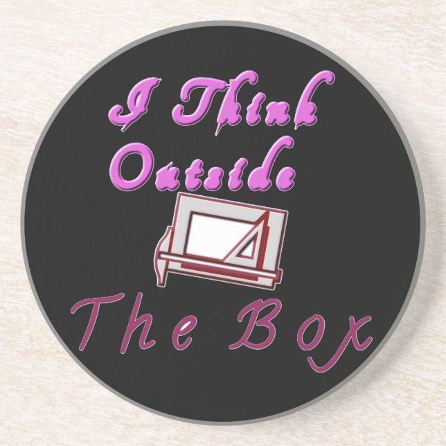 I think outside ZA box. Coaster (Front)