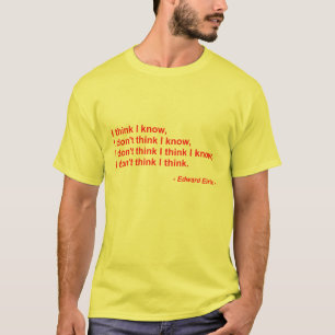 I think - red T-Shirt