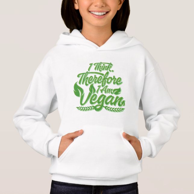 I Think, Therefore I Am Vegan (Front)