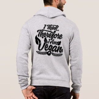 I Think, Therefore I Am Vegan Hoodie
