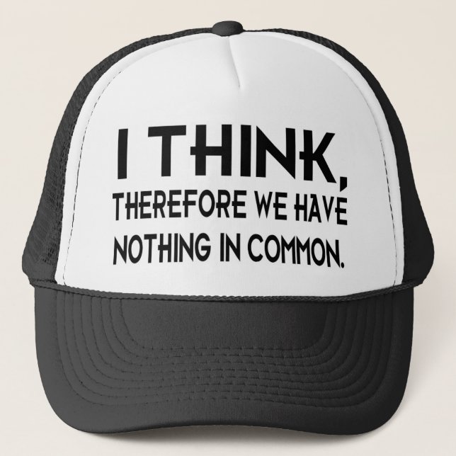 I think trucker hat (Front)