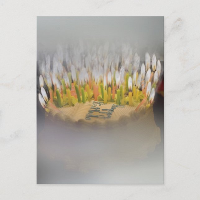 I think we're gonna need a Bigger Birthday Cake! Postcard (Front)