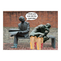 I think you over did the meal deal.