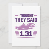 I Thought They Said 1.31 Miles