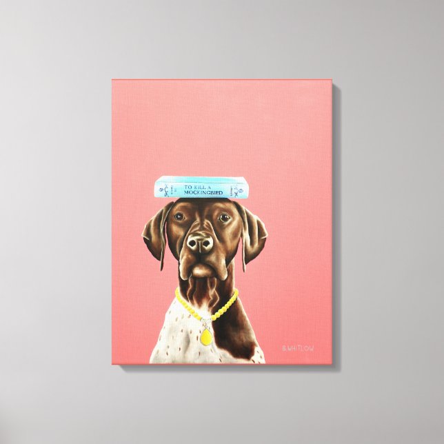 I Thought This Was a Manual Canvas Print (Front)