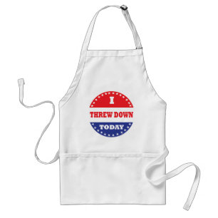 I Threw Down Today Standard Apron