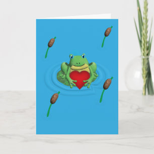 I Toad-Ally Adore You Valentine’s Day Card