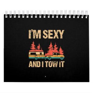 I Tow It Bigfoot Camp Trees Hike Hiking Calendar