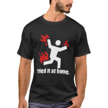 I tried it at home